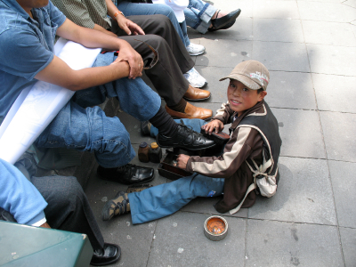 HCJB Global Beyond the Call Shoeshine