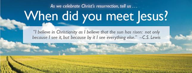 Meeting Jesus Meeting Jesus
