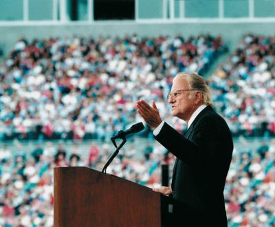 billy graham preaching. and for the Billy Graham