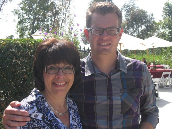 Me with my son, Joe